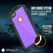 Charger l&#39;image dans la galerie, iPhone SE (4.7&quot;) Waterproof Case, Punkcase ALPINE Series, Purple | Heavy Duty Armor Cover (Color in image: light blue)
