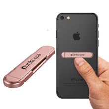 Load image into Gallery viewer, PUNKCASE FlickStick Universal Cell Phone Kickstand for all Mobile Phones &amp; Cases with Flat Backs, One Finger Operation (Rose Gold) (Color in image: Rose Gold)
