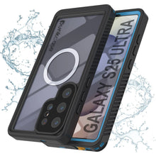Load image into Gallery viewer, Coque étanche pour Galaxy S25 Ultra, Punkcase [Extreme Mag Series] Armor Cover avec protecteur d'écran intégré [Bleu]
