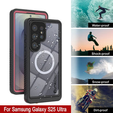 Load image into Gallery viewer, Produits Coque étanche Galaxy S25 Ultra, Punkcase [Extreme Mag Series] Armor Cover avec protecteur d'écran intégré [Rose]
