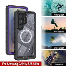 Load image into Gallery viewer, Produits Coque étanche Galaxy S25 Ultra, Punkcase [Extreme Mag Series] Armor Cover avec protecteur d'écran intégré [Violet]
