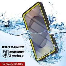 Load image into Gallery viewer, Coque étanche pour Galaxy S25 Ultra, Punkcase [Extreme Mag Series] Armor Cover avec protecteur d'écran intégré [Jaune]
