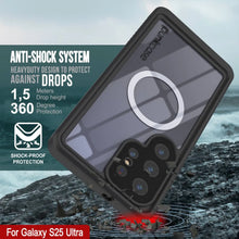 Load image into Gallery viewer, Coque étanche pour Galaxy S25 Ultra, Punkcase [Extreme Mag Series] Armor Cover avec protecteur d'écran intégré [Bleu]
