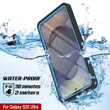 Load image into Gallery viewer, Coque étanche pour Galaxy S25 Ultra, Punkcase [Extreme Mag Series] Armor Cover avec protecteur d'écran intégré [Bleu]
