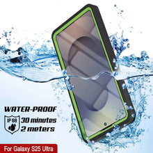 Load image into Gallery viewer, Coque étanche pour Galaxy S25 Ultra, Punkcase [Extreme Mag Series] Armor Cover avec protecteur d'écran intégré [Vert]
