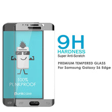 Charger l'image dans la galerie, Galaxy S7 Silver Screen Protector, Punkcase Glass SHIELD Tempered Glass Protector 0.33mm Thick 9H (Color in image: Clear)

