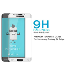 Load image into Gallery viewer, Galaxy S7 White Screen Protector, Punkcase Glass SHIELD Tempered Glass Protector 0.33mm Thick 9H (Color in image: Clear)
