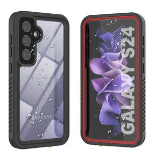 Coque étanche/antichoc pour Galaxy S25 [Série Extreme] avec protection d'écran [Rouge]