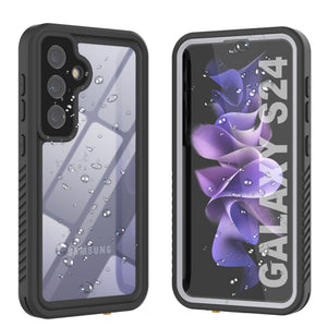 Coque étanche/antichoc pour Galaxy S25 [Série Extreme] avec protection d'écran [Blanc]