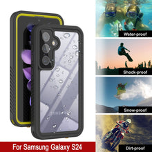 Load image into Gallery viewer, Coque étanche/résistante aux chocs pour Galaxy S25 [Série Extreme] avec protection d&#39;écran [Jaune]
