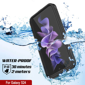 Coque étanche/antichoc pour Galaxy S25 [Série Extreme] avec protection d'écran [Noir]