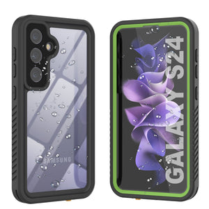 Coque étanche/antichoc pour Galaxy S25 [Série Extreme] avec protection d'écran [Vert clair]