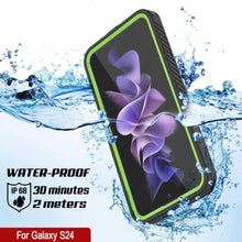 Load image into Gallery viewer, Coque étanche/antichoc pour Galaxy S25 [Série Extreme] avec protection d&#39;écran [Vert clair]
