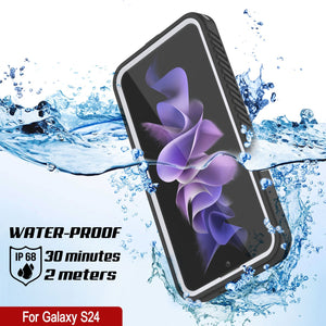 Coque étanche/antichoc pour Galaxy S25 [Série Extreme] avec protection d'écran [Blanc]