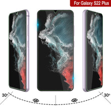 Load image into Gallery viewer, Galaxy S22+ Plus Clear Punkcase Glass SHIELD Tempered Glass Screen Protector 0.33mm Thick 9H Glass
==========
Galaxy S22+ Plus Clear Punkcase Glass SHIELD Protecteur d&#39;écran en verre trempé d&#39;une épaisseur de 0,33 mm en verre 9H.
