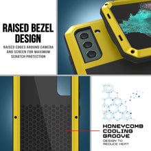 Charger l&#39;image dans la galerie, Galaxy S22+ Plus Metal Case, Heavy Duty Military Grade Rugged Armor Cover [Neon] 
