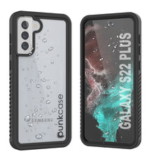 Charger l&#39;image dans la galerie, Galaxy S22+ Plus Water/ Shockproof [Extreme Series] With Screen Protector Case [Black] (Color in image: Black)
