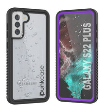 Charger l&#39;image dans la galerie, Galaxy S22+ Plus Water/ Shockproof [Extreme Series] Slim Screen Protector Case [Purple] (Color in image: Purple)

