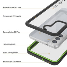 Charger l&#39;image dans la galerie, Galaxy S22+ Plus Water/ Shockproof [Extreme Series] Screen Protector Case [Light Green] (Color in image: White)
