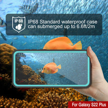 Charger l&#39;image dans la galerie, Galaxy S22+ Plus Water/ Shock/ Snowproof [Extreme Series]  Screen Protector Case [Teal] (Color in image: Light blue)
