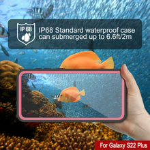 Charger l&#39;image dans la galerie, Galaxy S22+ Plus Water/ Shock/ Snowproof [Extreme Series] Slim Screen Protector Case [Pink] (Color in image: Black)
