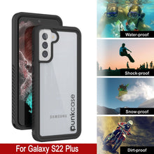 Charger l&#39;image dans la galerie, Galaxy S22+ Plus Water/ Shockproof [Extreme Series] With Screen Protector Case [Black] (Color in image: Light Green)
