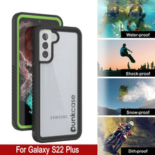 Charger l&#39;image dans la galerie, Galaxy S22+ Plus Water/ Shockproof [Extreme Series] Screen Protector Case [Light Green] (Color in image: Teal)
