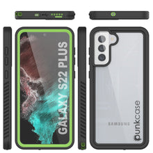 Charger l&#39;image dans la galerie, Galaxy S22+ Plus Water/ Shockproof [Extreme Series] Screen Protector Case [Light Green] (Color in image: Purple)
