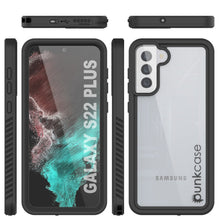 Charger l&#39;image dans la galerie, Galaxy S22+ Plus Water/ Shockproof [Extreme Series] With Screen Protector Case [Black] (Color in image: Red)
