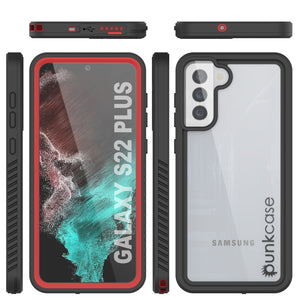 Galaxy S22+ Plus Water/ Shock/ Snowproof [Extreme Series] Slim Screen Protector Case [Red] (Color in image: Teal)