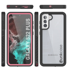 Charger l&#39;image dans la galerie, Galaxy S22+ Plus Water/ Shock/ Snowproof [Extreme Series] Slim Screen Protector Case [Pink] (Color in image: Purple)
