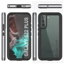 Charger l&#39;image dans la galerie, Galaxy S22+ Plus Waterproof Case, Punkcase Ultimato White Thin 6.6ft Underwater IP68 Shock/Snow Proof [White] (Color in image: purple)
