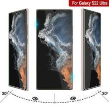 Load image into Gallery viewer, Protecteur d&#39;écran en verre trempé Galaxy S22 Ultra White Punkcase Glass SHIELD, d&#39;une épaisseur de 0,33 mm en verre 9H.
