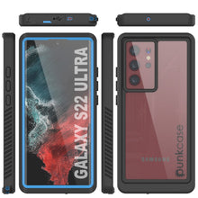 Load image into Gallery viewer, Galaxy S22 Ultra Water/ Shock/ Snow/ dirt proof [Extreme Series] Slim Case [Light Blue] (Color in image: Red)
