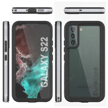 Charger l&#39;image dans la galerie, Galaxy S22 Waterproof Case, Punkcase Ultimato White Thin 6.6ft Underwater IP68 Shock/Snow Proof [White] (Color in image: purple)
