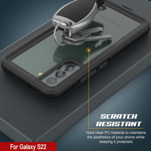 Charger l&#39;image dans la galerie, Coque étanche Galaxy S22 PunkCase Ultimato, transparente et fine, résistante à l&#39;eau jusqu&#39;à 6.6 pieds, certifiée IP68, résistance aux chocs/neige [transparente].
