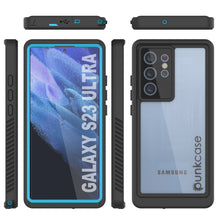 Charger l&#39;image dans la galerie, Coque Slim [Bleu Clair] pour Galaxy S23 Ultra - Étanche/ Résistante aux Chocs/ à la Neige/ à la Saleté [Série Extrême]
