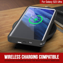 Charger l&#39;image dans la galerie, Galaxy S23 Ultra Étui fin Punkcase [série extrême] résistant à l&#39;eau, aux chocs, à la neige et à la saleté [Blanc]
