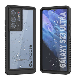 Galaxy S23 Ultra Étui Étanche / Antichoc [Série Extrême] Avec Protecteur d'Écran [Noir]
