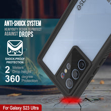 Load image into Gallery viewer, Coque protectrice pour écran Galaxy S23 Ultra étanche/ résistante aux chocs/ à la neige [Série Extrême] (bleu sarcelle)
