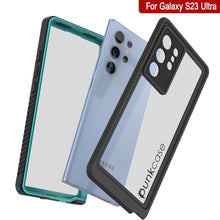 Load image into Gallery viewer, Coque protectrice pour écran Galaxy S23 Ultra étanche/ résistante aux chocs/ à la neige [Série Extrême] (bleu sarcelle)
