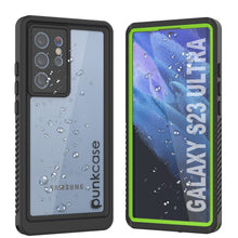 Load image into Gallery viewer, Galaxy S23 Ultra Coque de protection d&#39;écran étanche/antichoc [Série Extrême] Coque [Vert clair]
