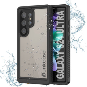 Coque ultra étanche pour Galaxy S25 PunkCase StudStar transparente fine 2 m sous l'eau IP68 résistante aux chocs et à la neige