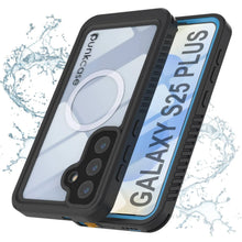 Load image into Gallery viewer, Coque étanche pour Galaxy S25 Plus, Punkcase [Extreme Mag Series] Armor Cover avec protecteur d'écran intégré [Bleu]
