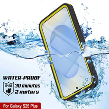 Load image into Gallery viewer, Coque étanche pour Galaxy S25 Plus, Punkcase [Extreme Mag Series] Armor Cover avec protecteur d'écran intégré [Jaune]
