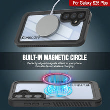 Load image into Gallery viewer, Coque étanche pour Galaxy S25 Plus, Punkcase [Extreme Mag Series] Armor Cover avec protecteur d'écran intégré [Blanc]
