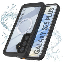 Load image into Gallery viewer, Coque étanche pour Galaxy S25 Plus, Punkcase [Extreme Mag Series] Armor Cover avec protecteur d'écran intégré [Blanc]
