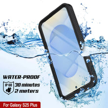 Load image into Gallery viewer, Coque étanche pour Galaxy S25 Plus, Punkcase [Extreme Mag Series] Armor Cover avec protecteur d'écran intégré [Noir]
