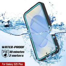 Load image into Gallery viewer, Coque étanche pour Galaxy S25 Plus, Punkcase [Extreme Mag Series] Armor Cover avec protecteur d'écran intégré [Teal]
