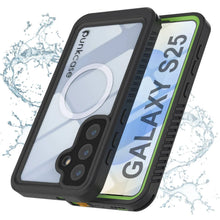 Load image into Gallery viewer, Coque étanche pour Galaxy S25, Punkcase [Extreme Mag Series] Armor Cover avec protecteur d'écran intégré [Vert]

